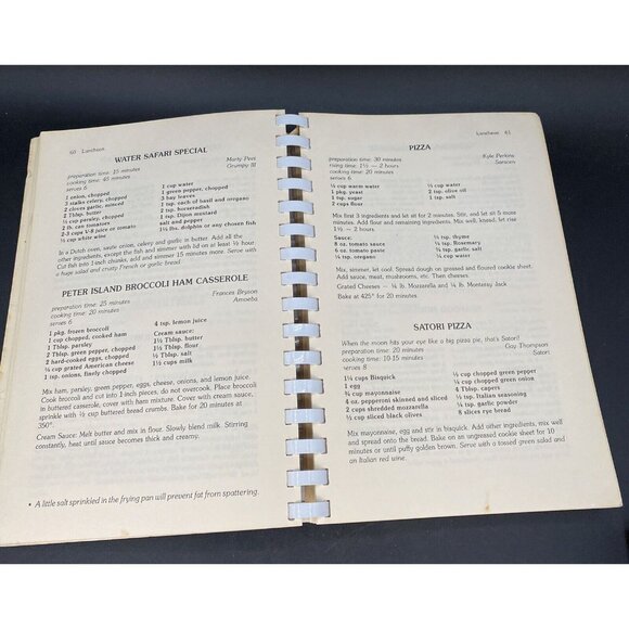 SHIP TO SHORE Virgin Islands Charter Yacht Recipes Vintage Cookbook 1984 SIGNED - Picture 5 of 16